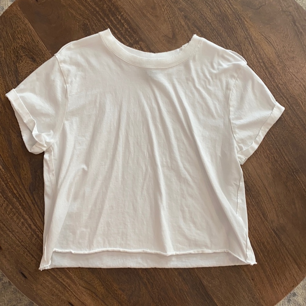 Wild Fable White Crop Top